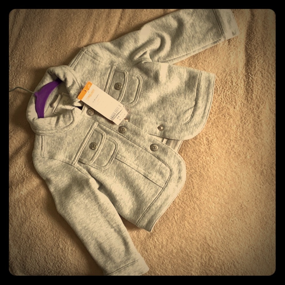 Grey cardigan sweater Gymboree 12-24 months